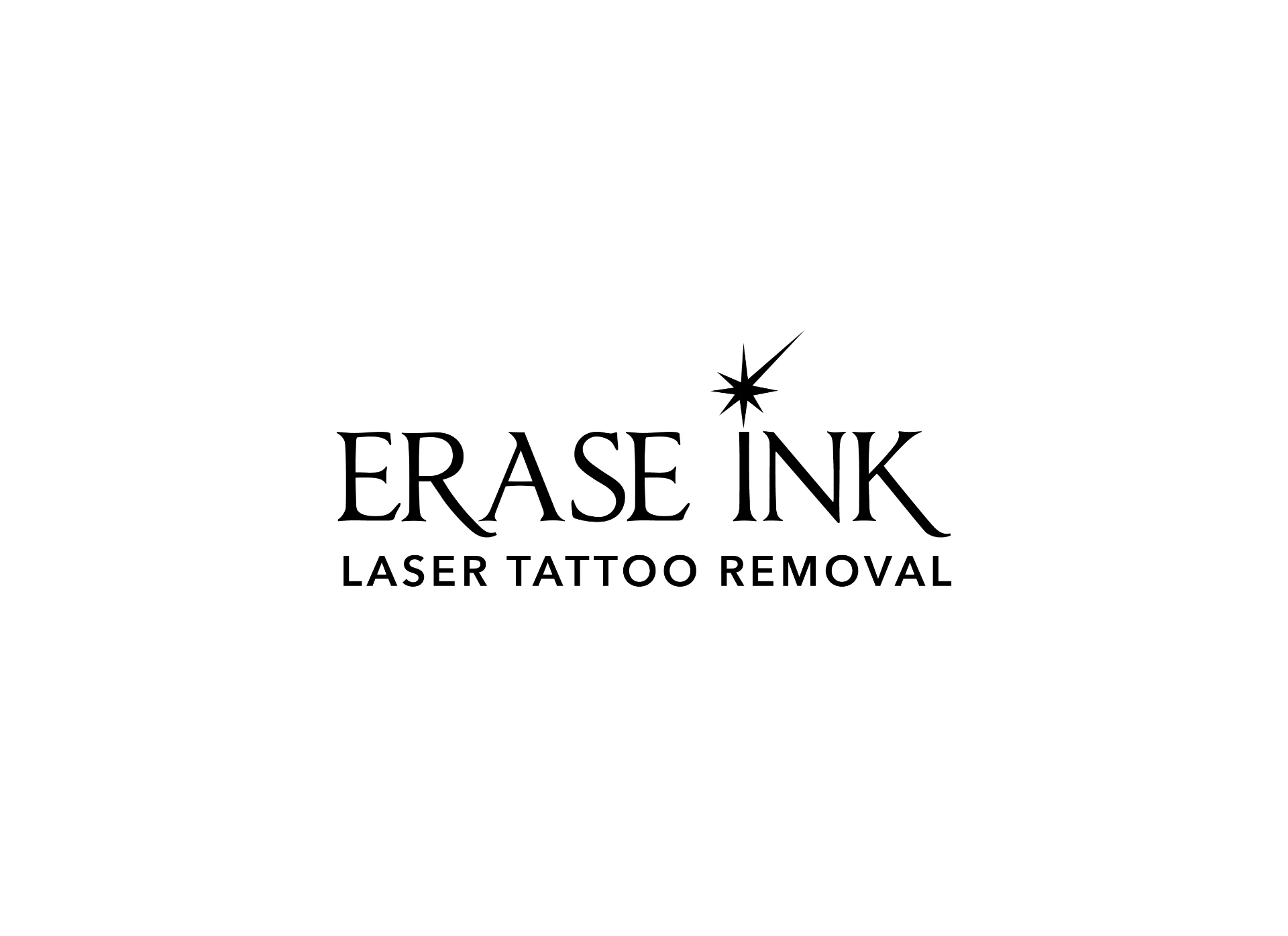 Erase Ink Laser Tattoo Removal — logo design by Jayfinity