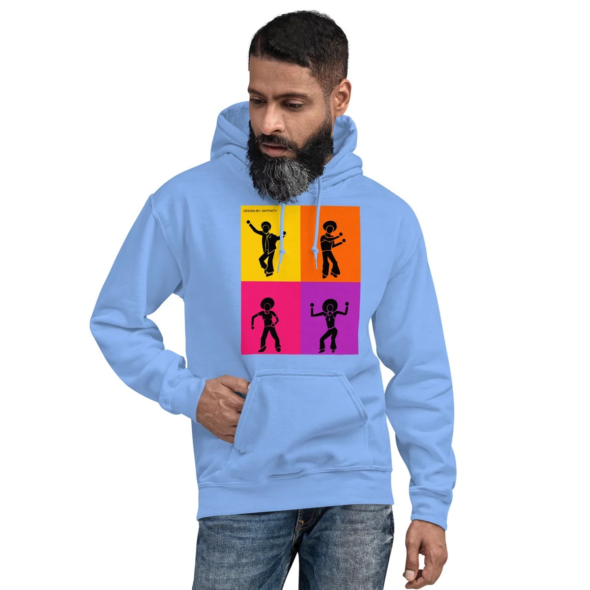 Get Down Hoodie (Unisex Hoodie) — apparel by Jayfinity
